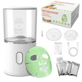 Rechargeable Mini Face Mask Machine (Option: White)